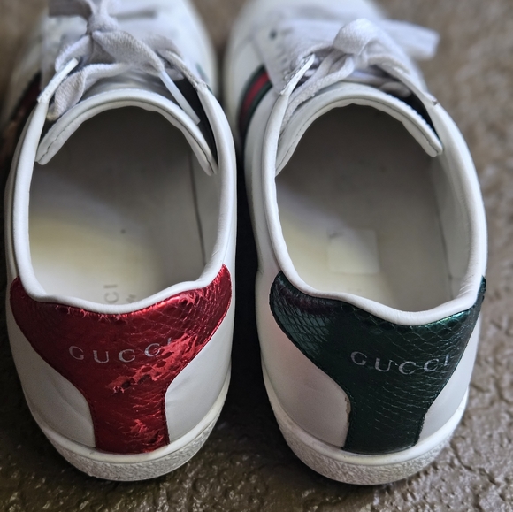 Gucci Shoes Used Gucci Ace Womens Sneaker Poshmark